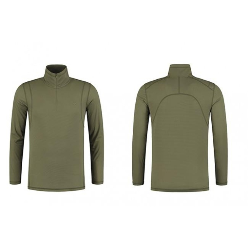 Korda Kool Quick Dry LS Zip Neck