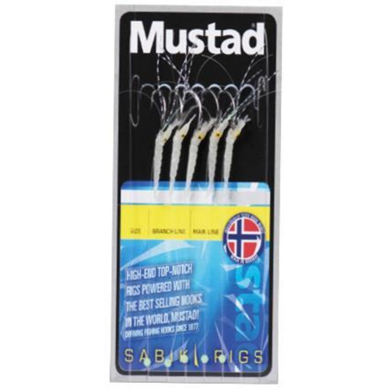 Mustad Mini Shrimp Green Glow