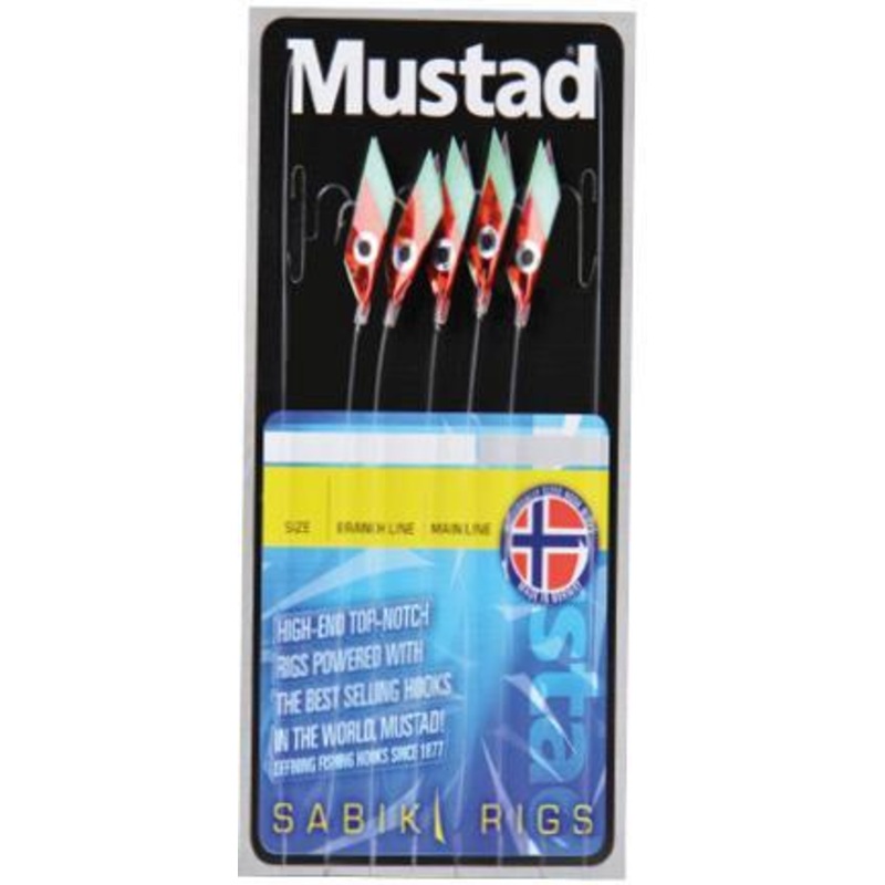 Mustad Red Piscator rig