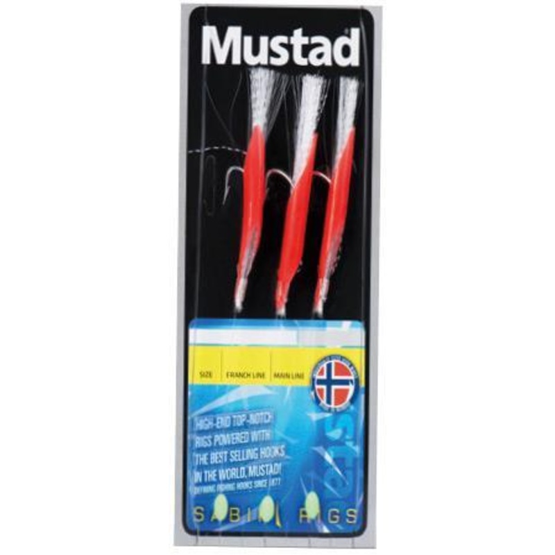 Mustad Daylight Fluo Red