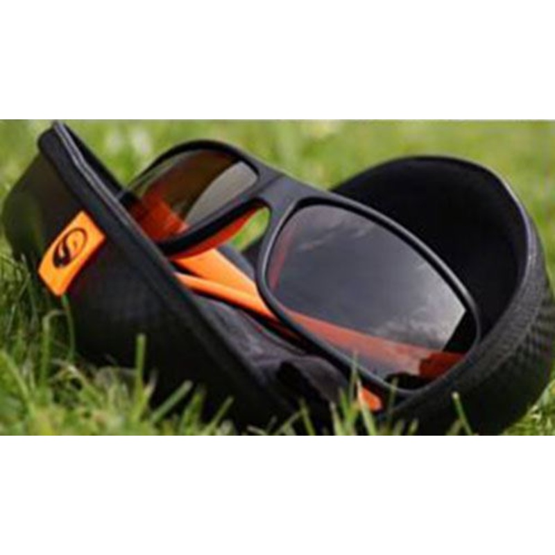 Guru Competition Pro Sunglasses BLK & Orange Brown Lens