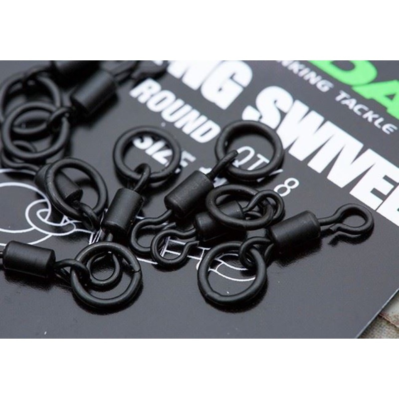 Korda Quick Change Ring Swivel Round Size 11