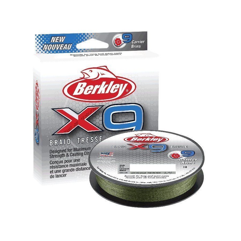 Berkley X9 Braid Low Vis Green