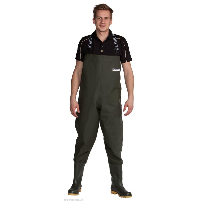 Ocean Heavy Chest Waders 7-71 Deluxe Studded