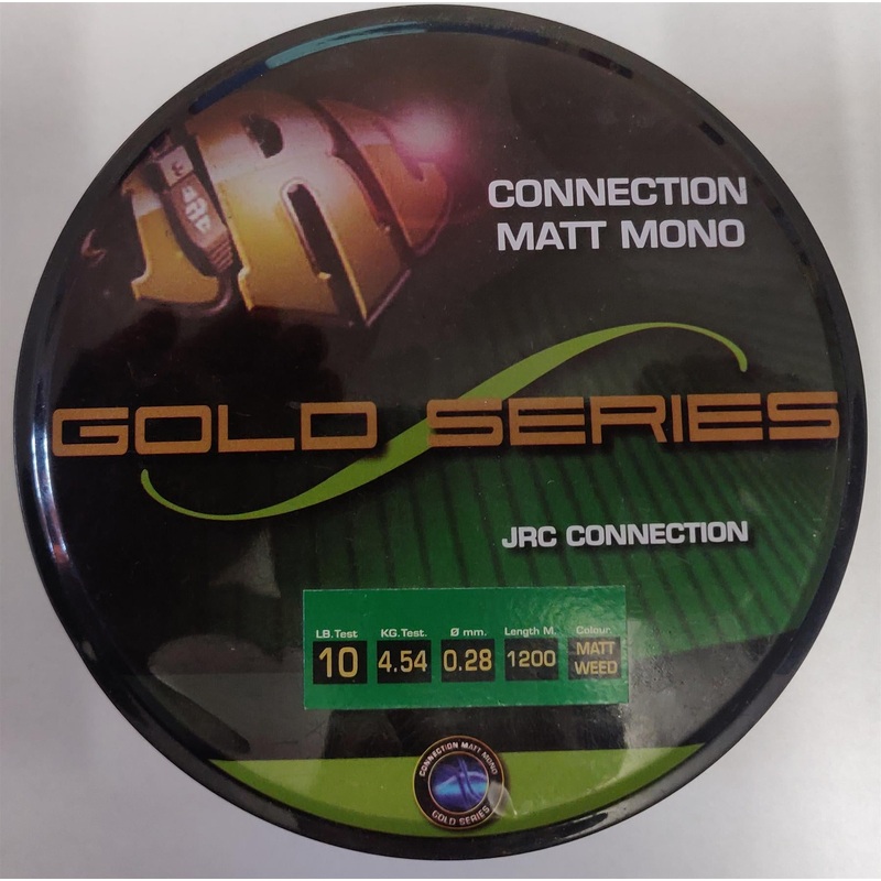 JRC Connection Gold Series Matt Weed Mono 10lb 1200m