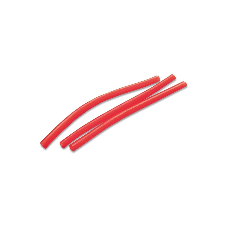 Mustad PVC Fluro Red Tubing 1mm x 8cm