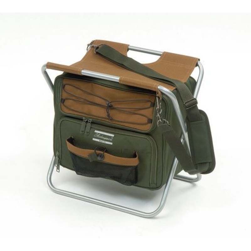 Shakespeare Folding Stool With Cooler Bag