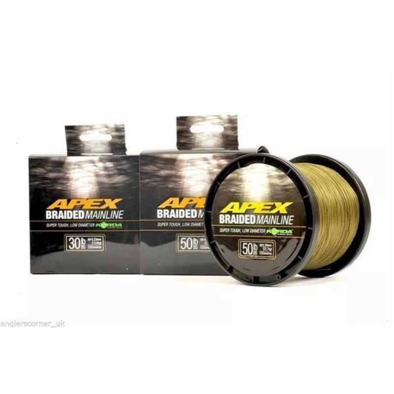 Korda Apex Braided Mainline - 1200m