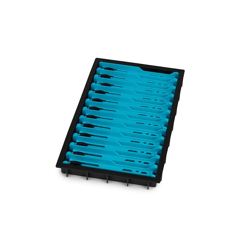 Matrix Pole Winder Tray 13cm Light Blue (12 winders)