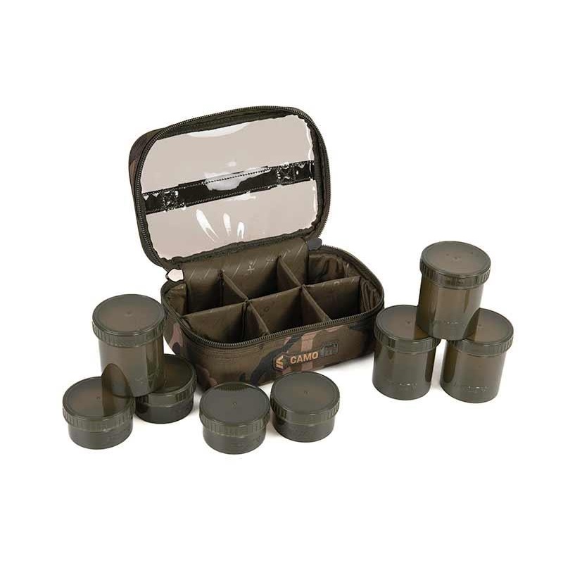 Fox CamoLite Hookbait Case 8 Pot