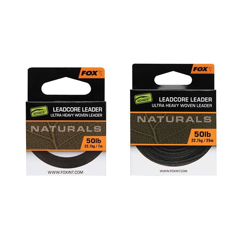 Fox Edges Naturals Leadcore Leader