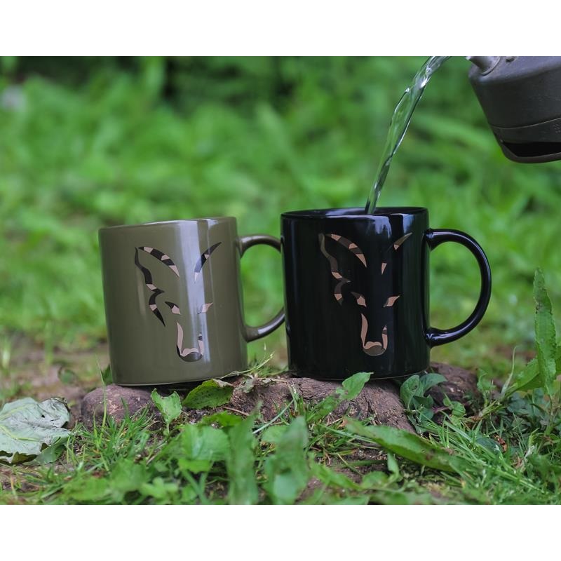 Fox Camo Head Ceramic Mug