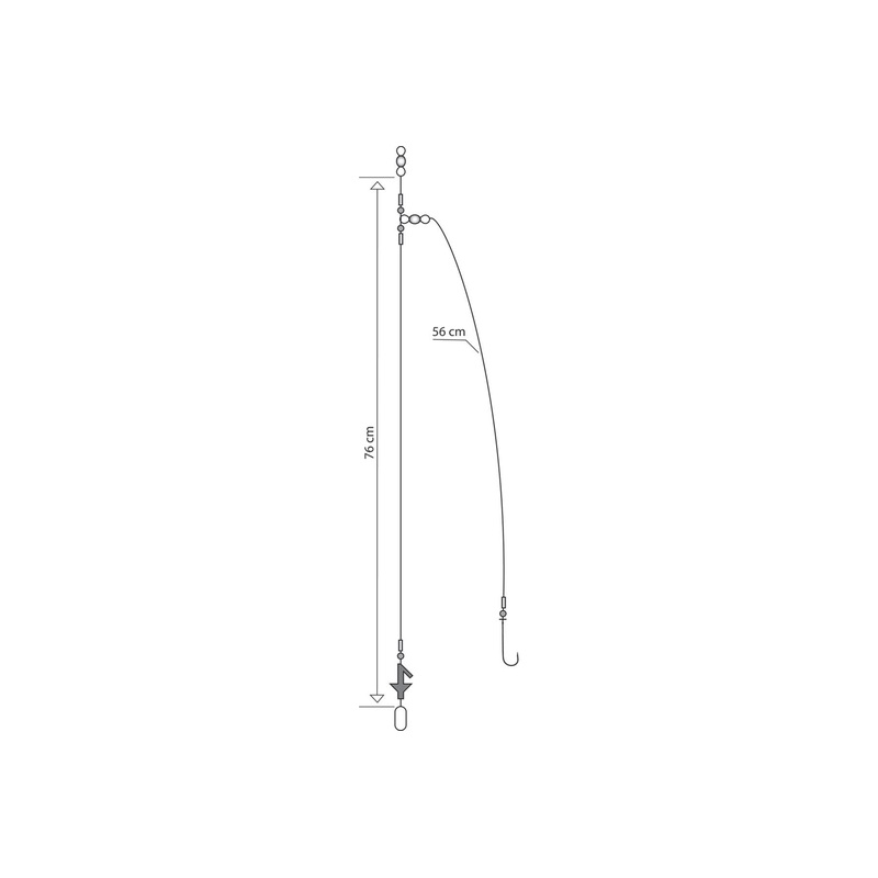Mustad Long Range One Hook Rig