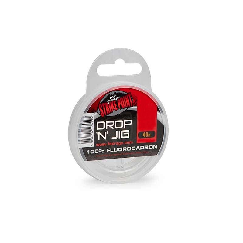 Fox Rage Strike Point Drop 'N' Jig Fluorocarbon