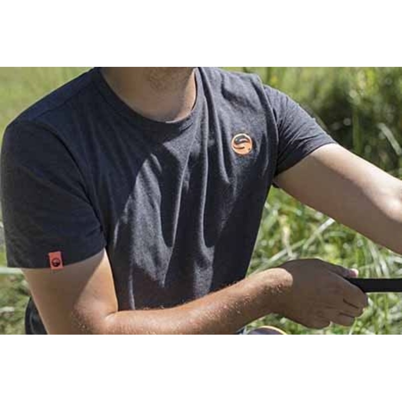 Guru Brush Logo T-Shirt Charcoal