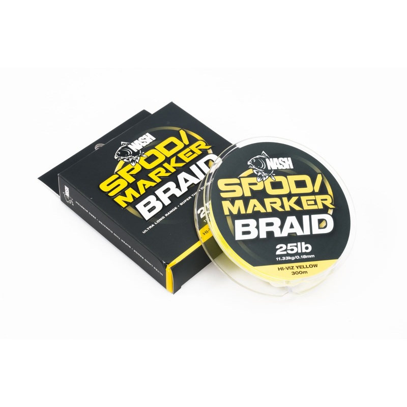 Nash Spod & Marker Braid Hi Viz Yellow