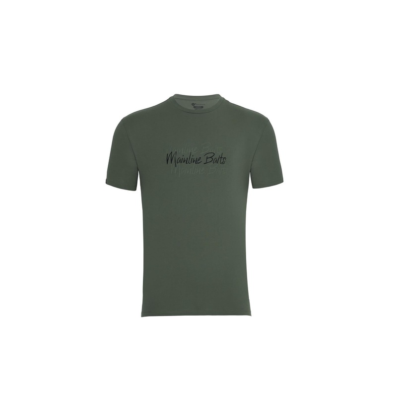 Mainline Baits Carp Tee Green