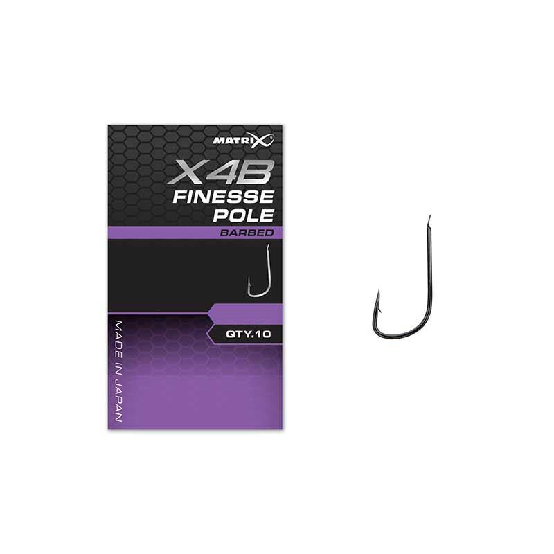 Matrix X4B Finesse Pole Hook - Spade Barbed