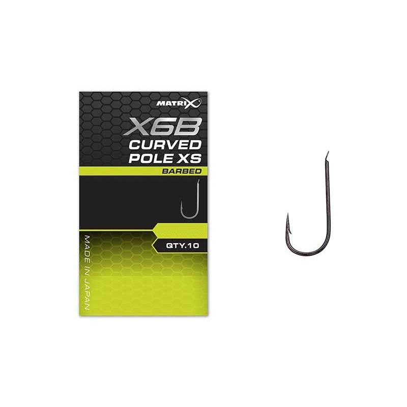 Matrix X6B Curved Pole XS Hook - Spade Barbed