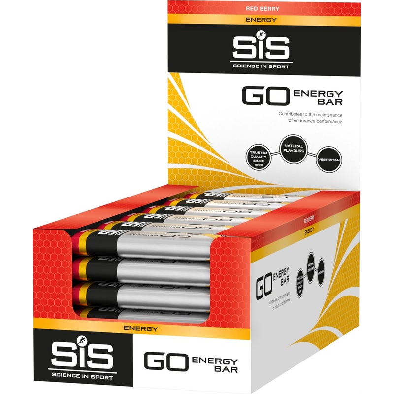 Science In Sport Mini GO Energy Bar Red Berry 40 g Bar Box of 30