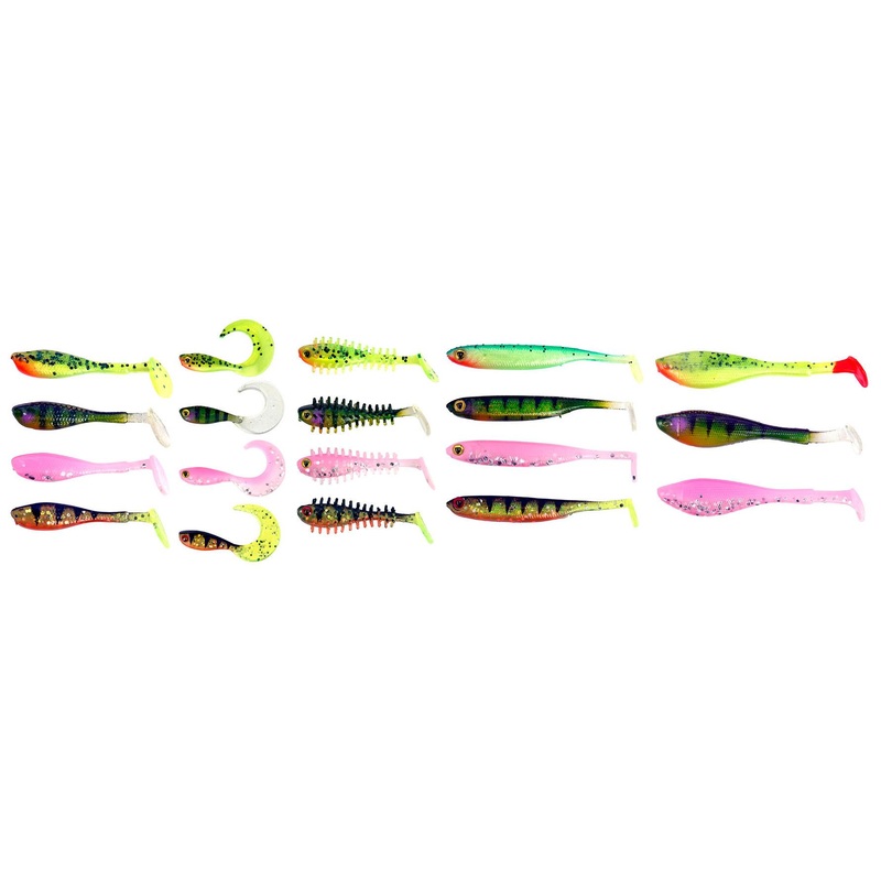 Fox Rage UV Micro Lures Mixed Colour Packs