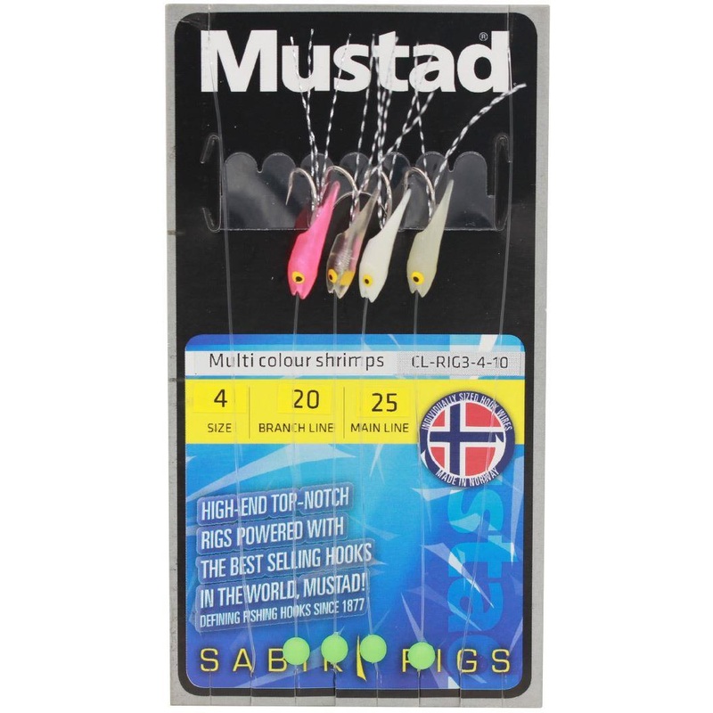 Mustad Multicolor Shrimp