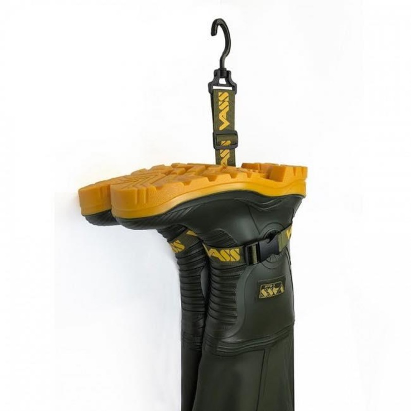 Vass Adjustable Wader Hanger Khaki Green