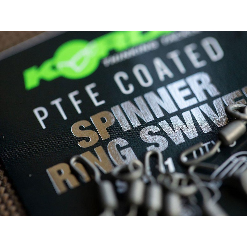 Korda PTFE Spinner Ring Swivels Size 11
