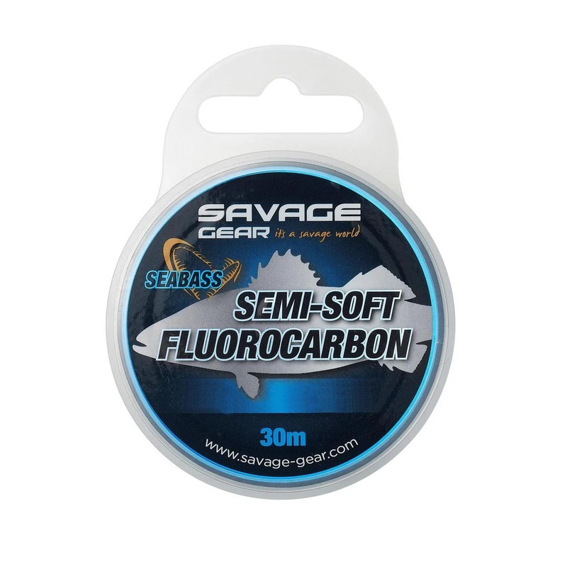 Savage Gear Semi-Soft Fluorocarbon Seabass