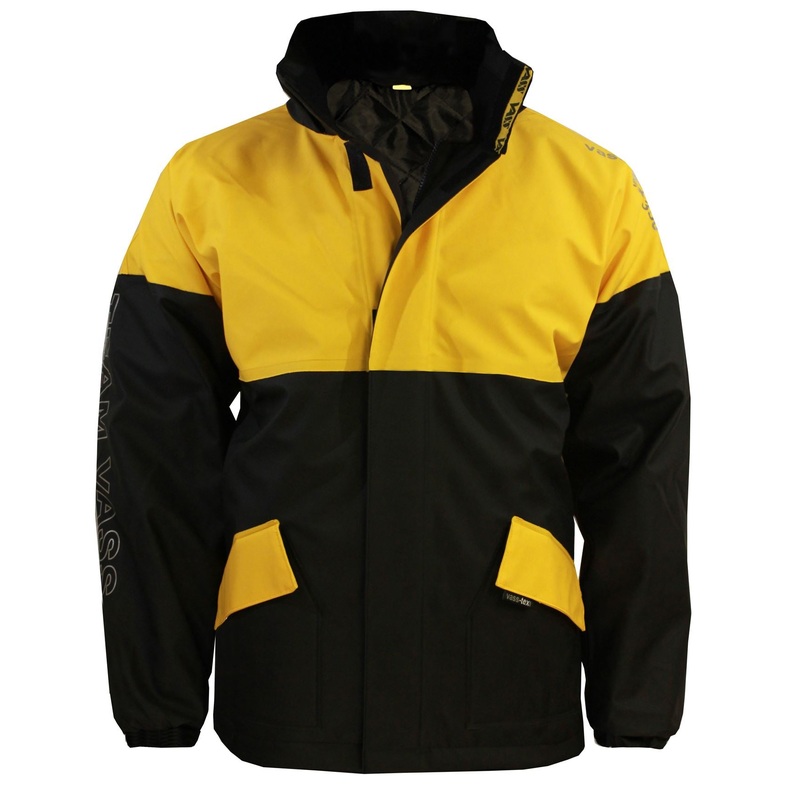 Vass-Tex Team Vass 350 Winter Lined Waterproof Jacket Black & Yellow