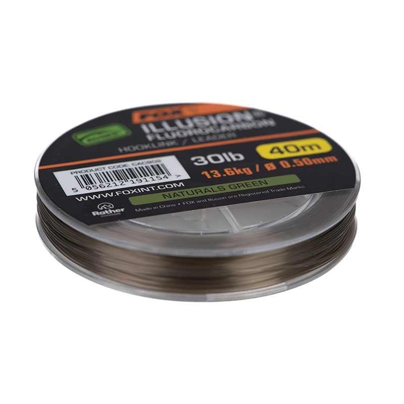 Fox Edges Illusion Fluorocarbon Naturals Green