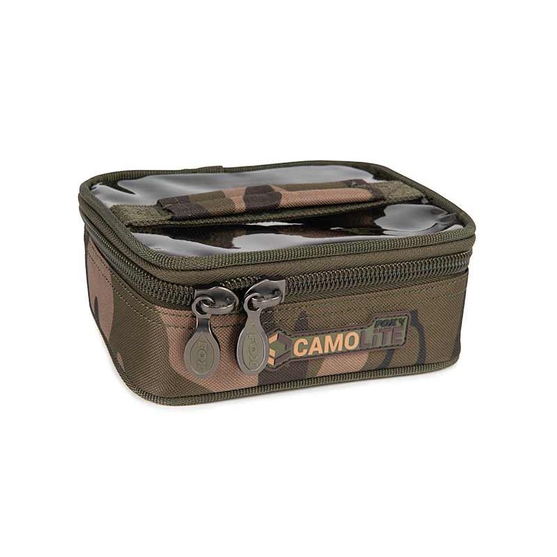 Fox CamoLite Lead & Bits Bag Small (rigid insert)