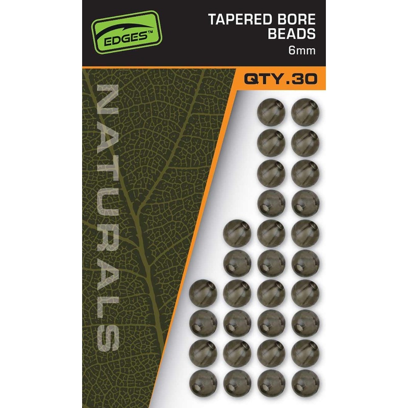 Fox Edges Naturals Tapered Bore Beads 6mm