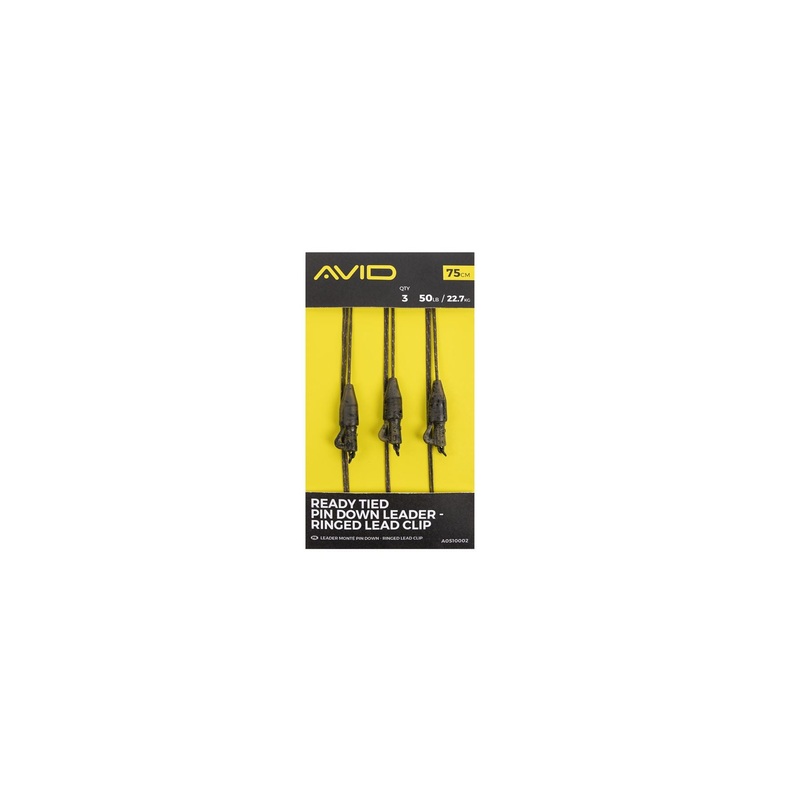Avid Ready Tied Pin Down Leader- Heli/Chod