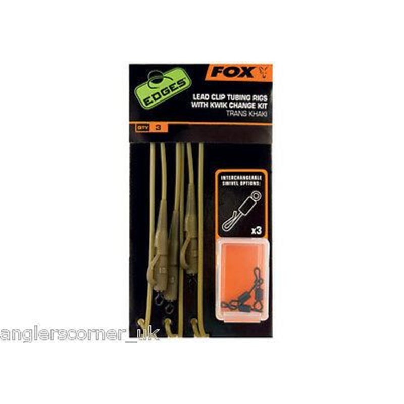 Fox Edges Tubing Leadclip Rigs Trans Khaki