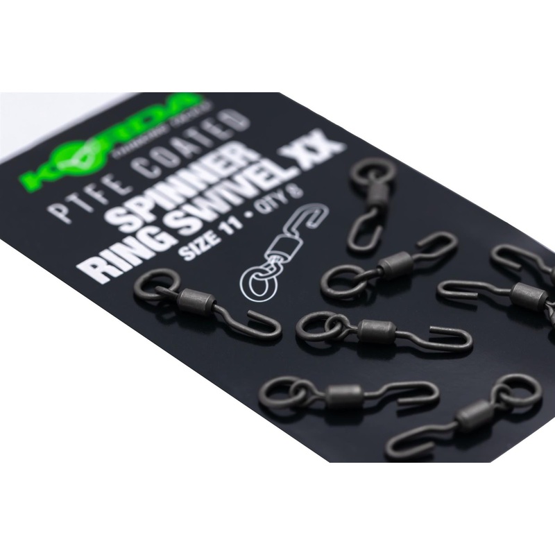 Korda PTFE Spinner Ring Swivels XX Size 11
