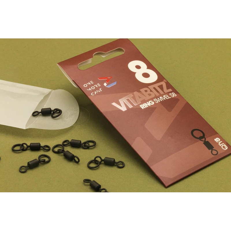 One More Cast Vitabitz Size 8 Ring Swivels