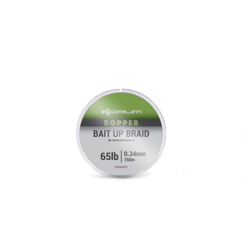 Korum Bopper Bait Up Braid - 65Lb