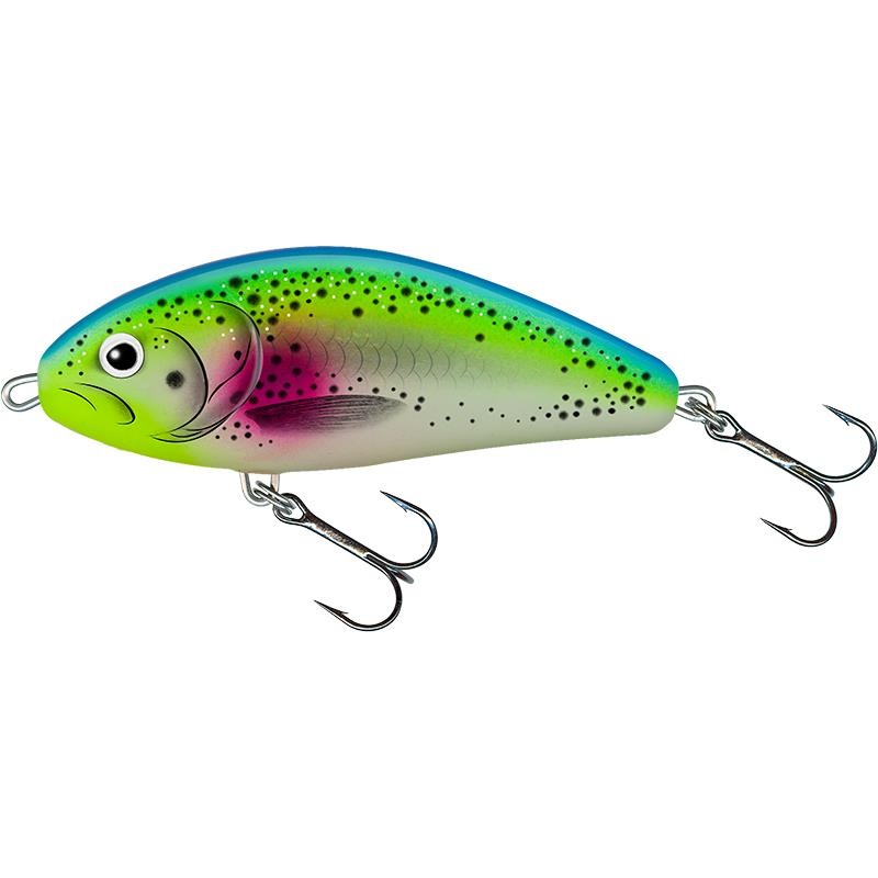 Salmo Fatso Floating Flash Trout 10cm //