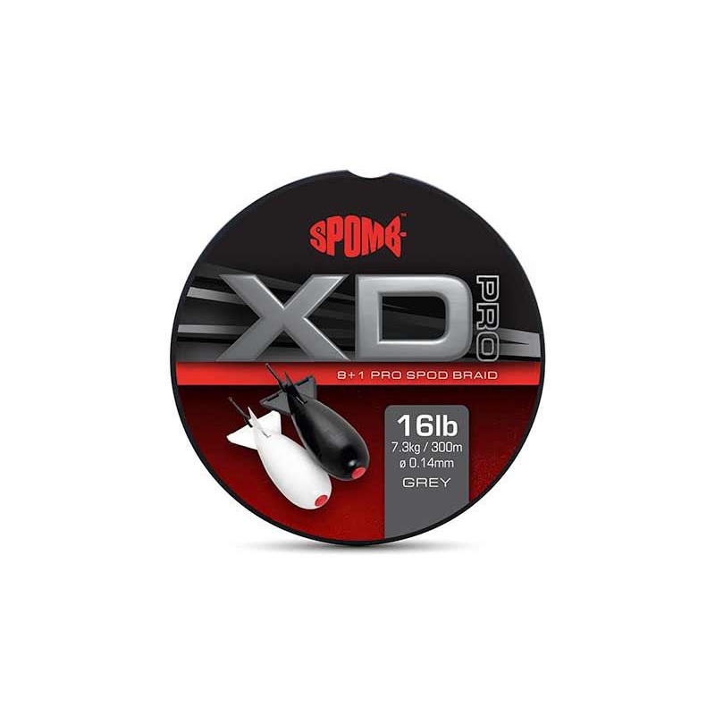 Spomb XD Pro Braid Grey 8+1 0.14mm 16lbs