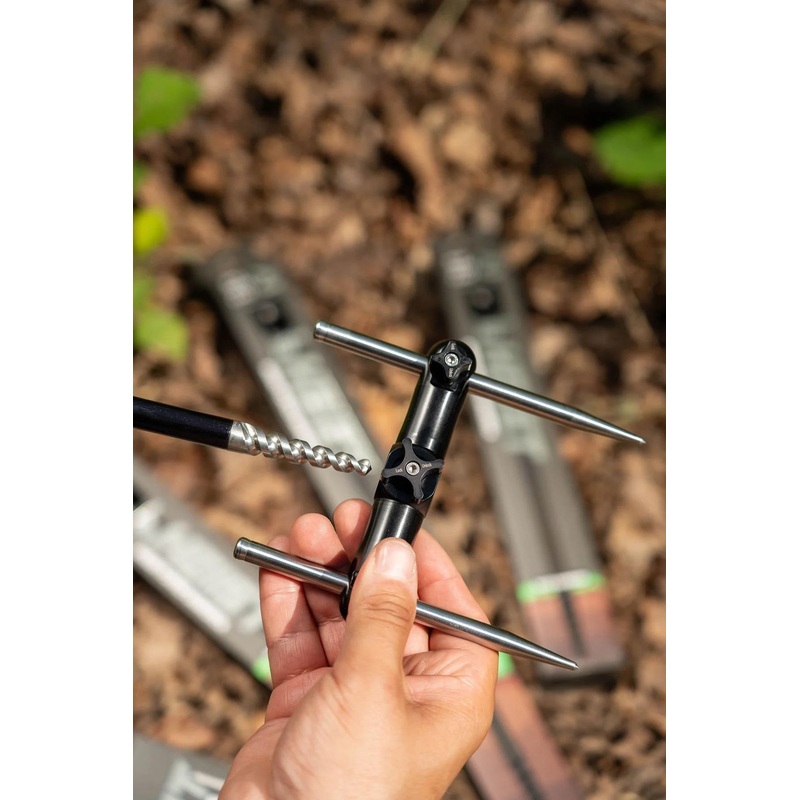 One More Cast Heist Stabiliser Black Aluminium