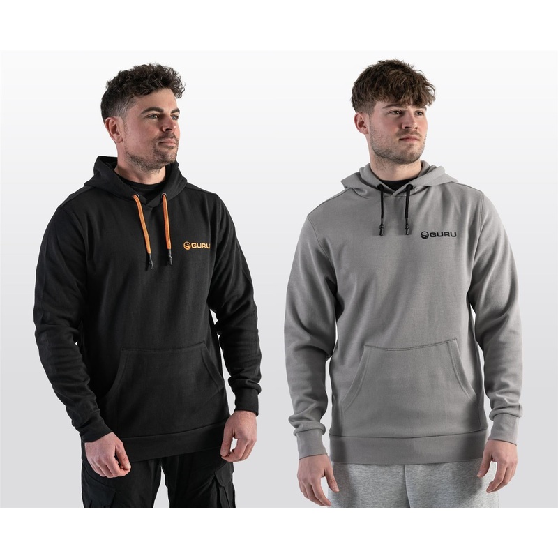 Guru Lightweight Hoodie Black or Grey