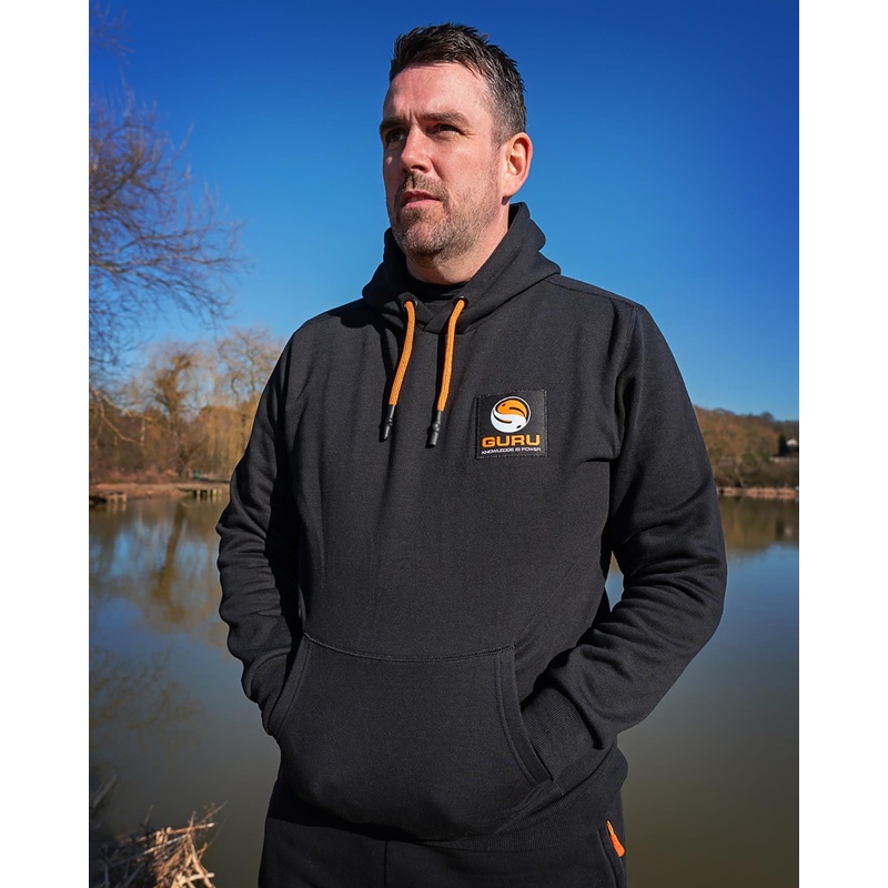 Guru Patch Hoodie - Black