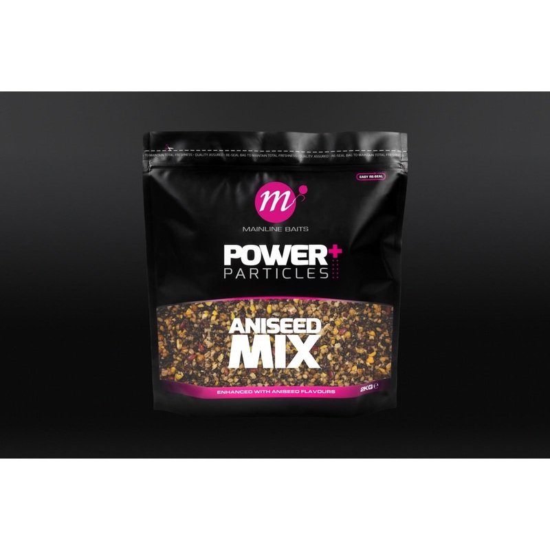 Mainline Power+ Particles Aniseed Mix 2kg Bag