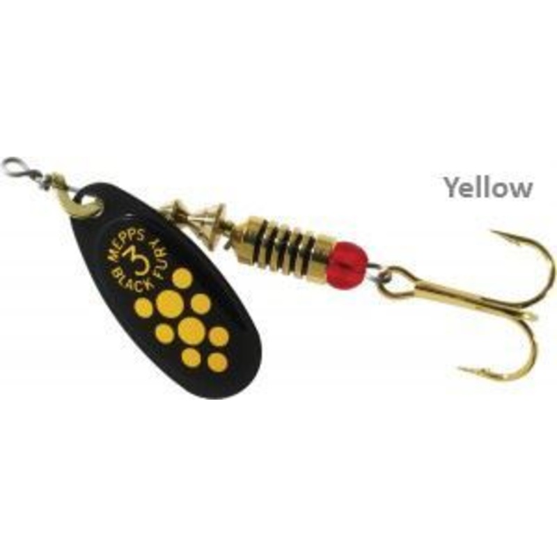 Mepps Comet Black Fury Spinner