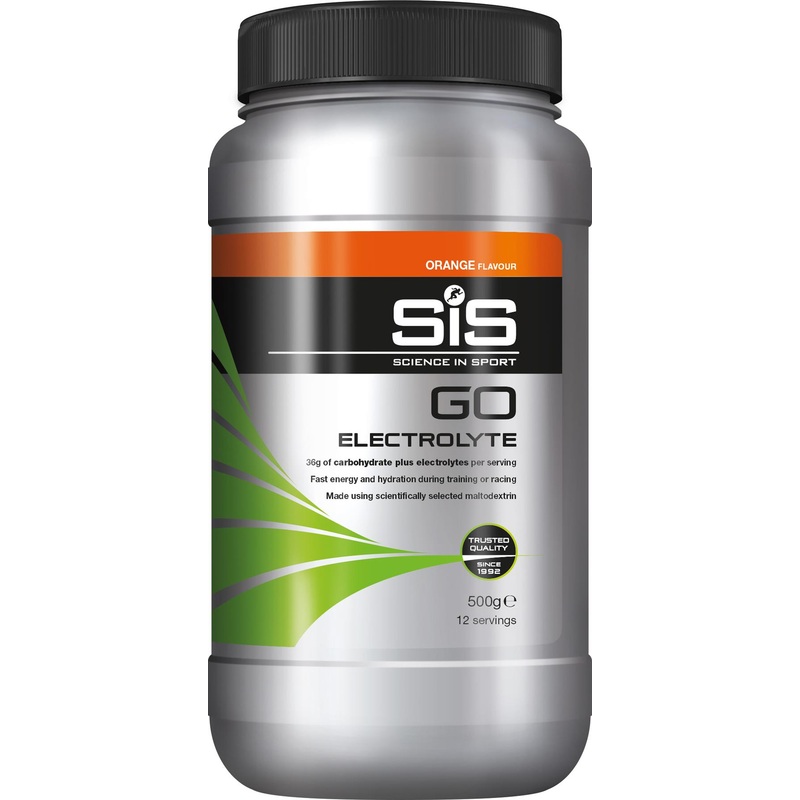 Science In Sport GO Electrolyte Drink Powder Orange 500 g Tub