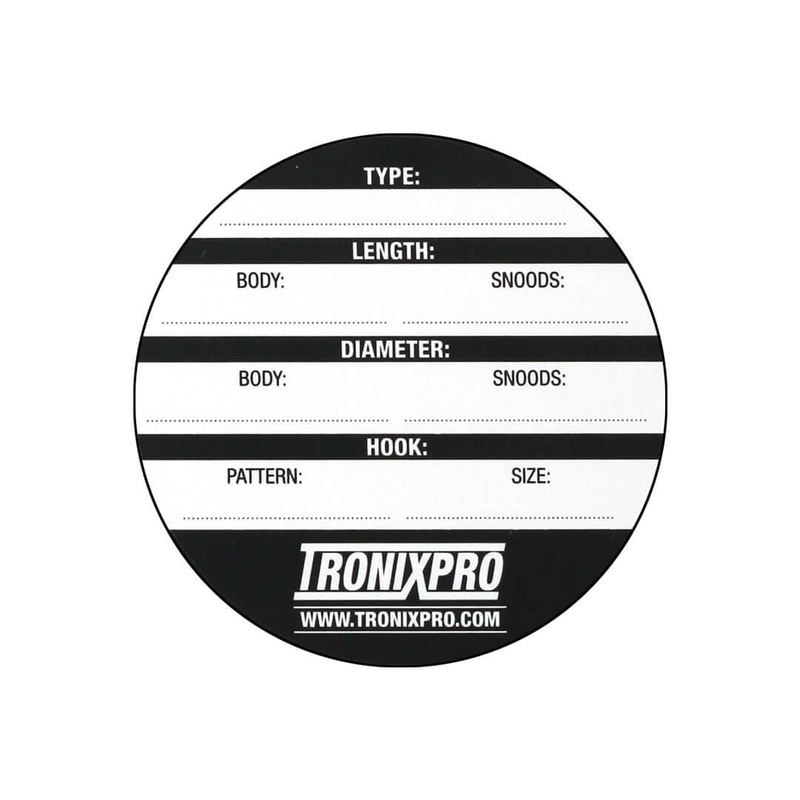 TronixPro Rig Winder Labels 6.5cm