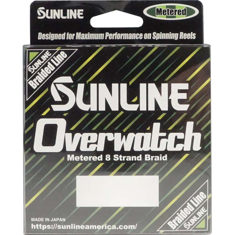 Sunline Overwatch Metered Braid - Green