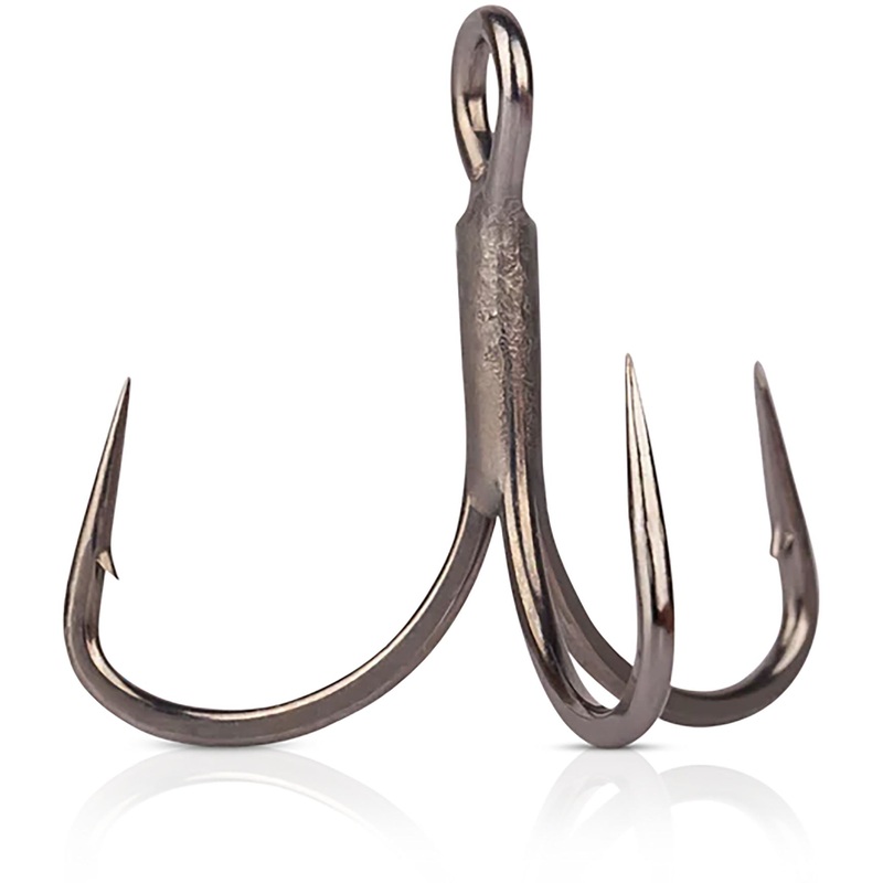 Mustad Alpha-Point In-Line Triple Grip Hooks - 6 Pack