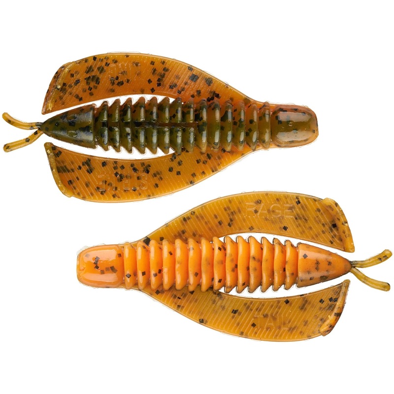 Strike King 2.75 Inch Rage Hawk - 6 Pack